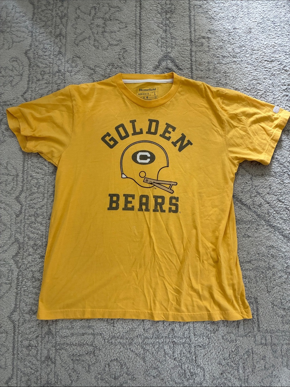 Cal Golden Bears Short Sleeve Tee - Yellow